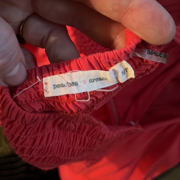 Cross back red dress - Picture 6 of 6